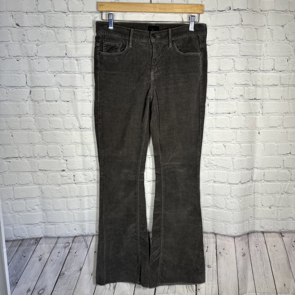 Mother The Weekender Fray Jeans Womens Size 27 Hopscotch  Hippie Cowgirl Stretch